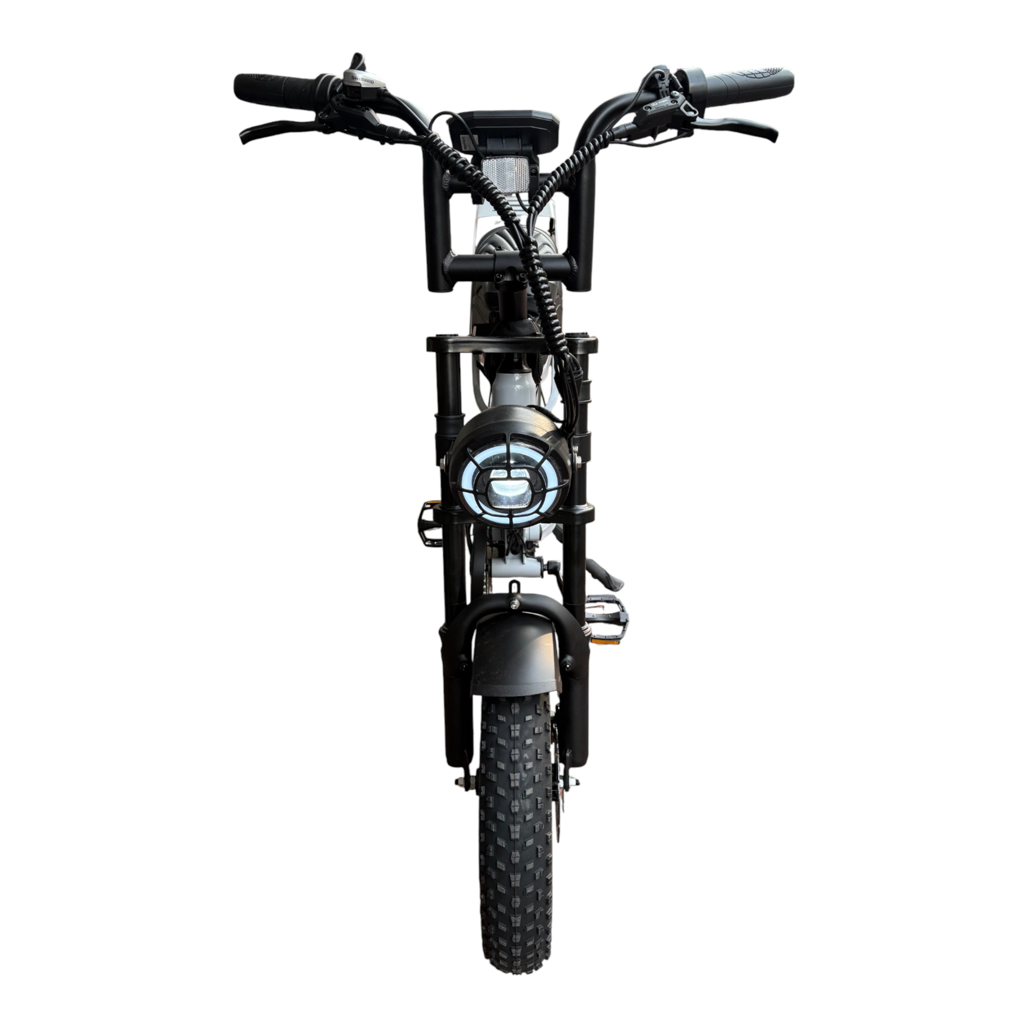 QmWheel V20 Mini Fatbike Grijs Nardo - AE-trading