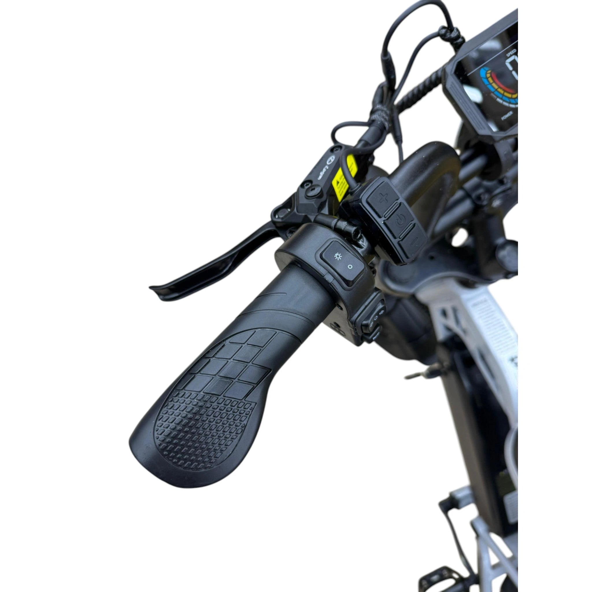 QmWheel V20 Mini Fatbike - Kinderfatbike - Grijs - 16x4 inch - 150 kg Draagvermogen - Accu 36V (13Ah) - 250W Motor - Shimano 7 Versnellingen - Hydraulische Schijfremmen - AE-trading