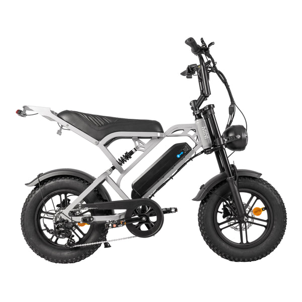 QmWheel V20 Mini Fatbike – Grijs - AE-trading