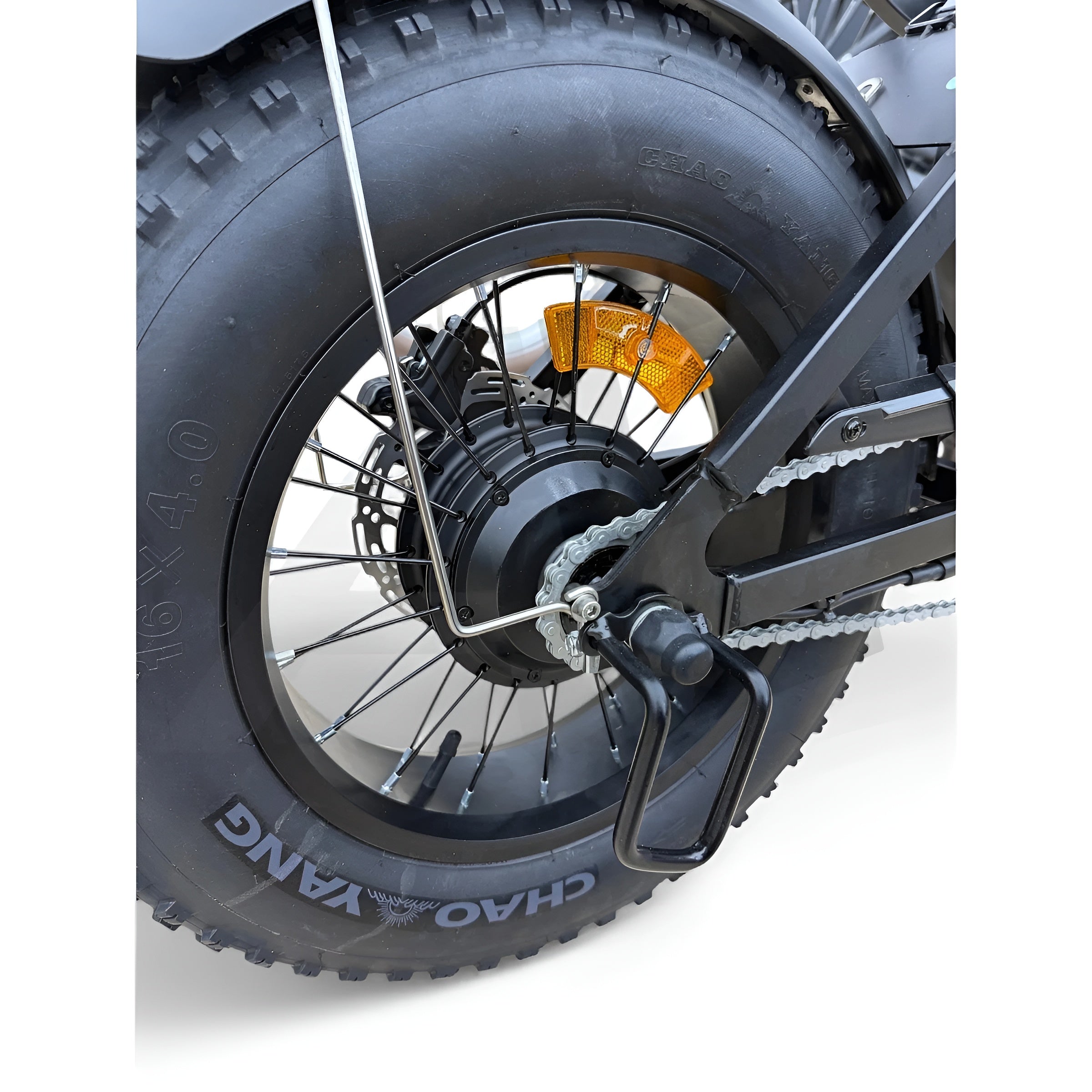 QmWheel V20 Mini Fatbike Kinderfatbike met Hydraulische Remmen - Zwart - AE-trading