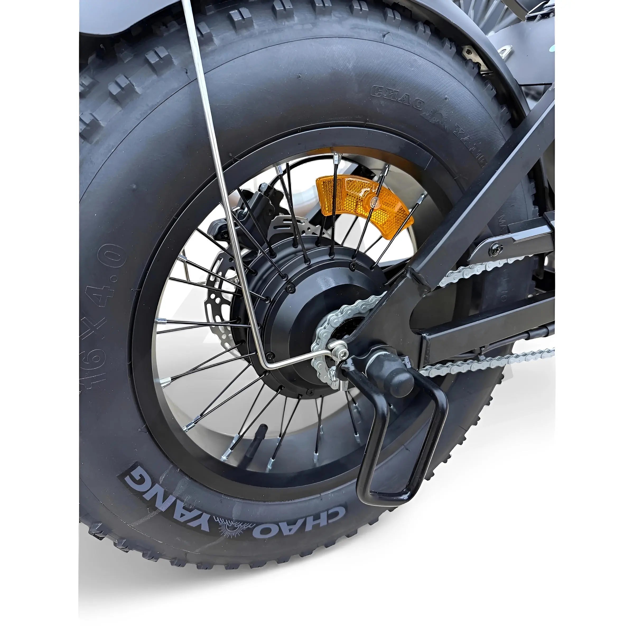 QmWheel V20 Mini Fatbike Kinderfatbike met Hydraulische Remmen - Zwart - AE-trading