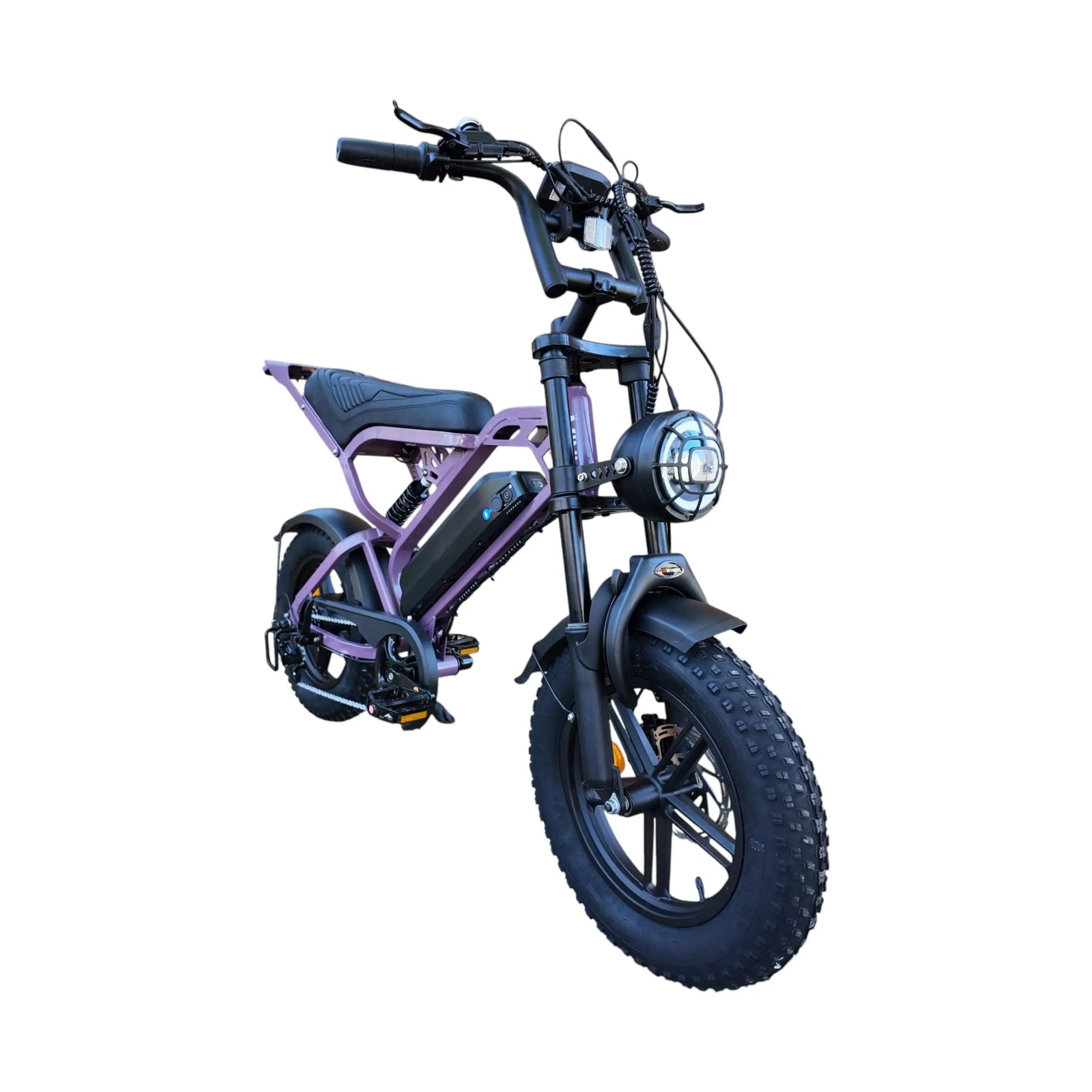 QmWheel V20 Mini Fatbike - Paars - AE-trading