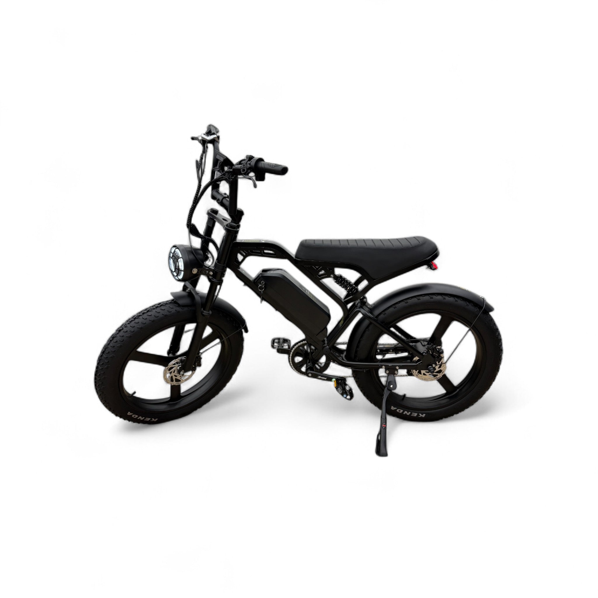 QmWheel V20 Pro Max 24inch Fatbike – Zwart – 250W – Hydraulische Remmen - AE-trading