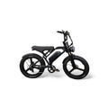 QmWheel V20 Pro Max 24inch Fatbike – Zwart – 250W – Hydraulische Remmen - AE-trading