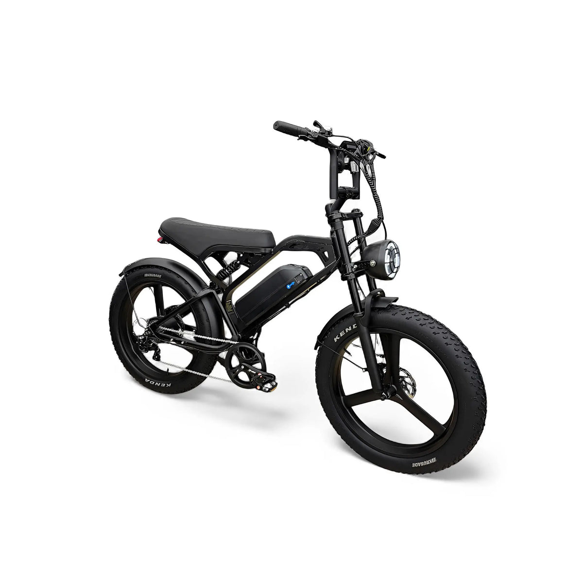 QmWheel V20 Pro Max 24inch Fatbike – Zwart – 250W – Hydraulische Remmen - AE-trading