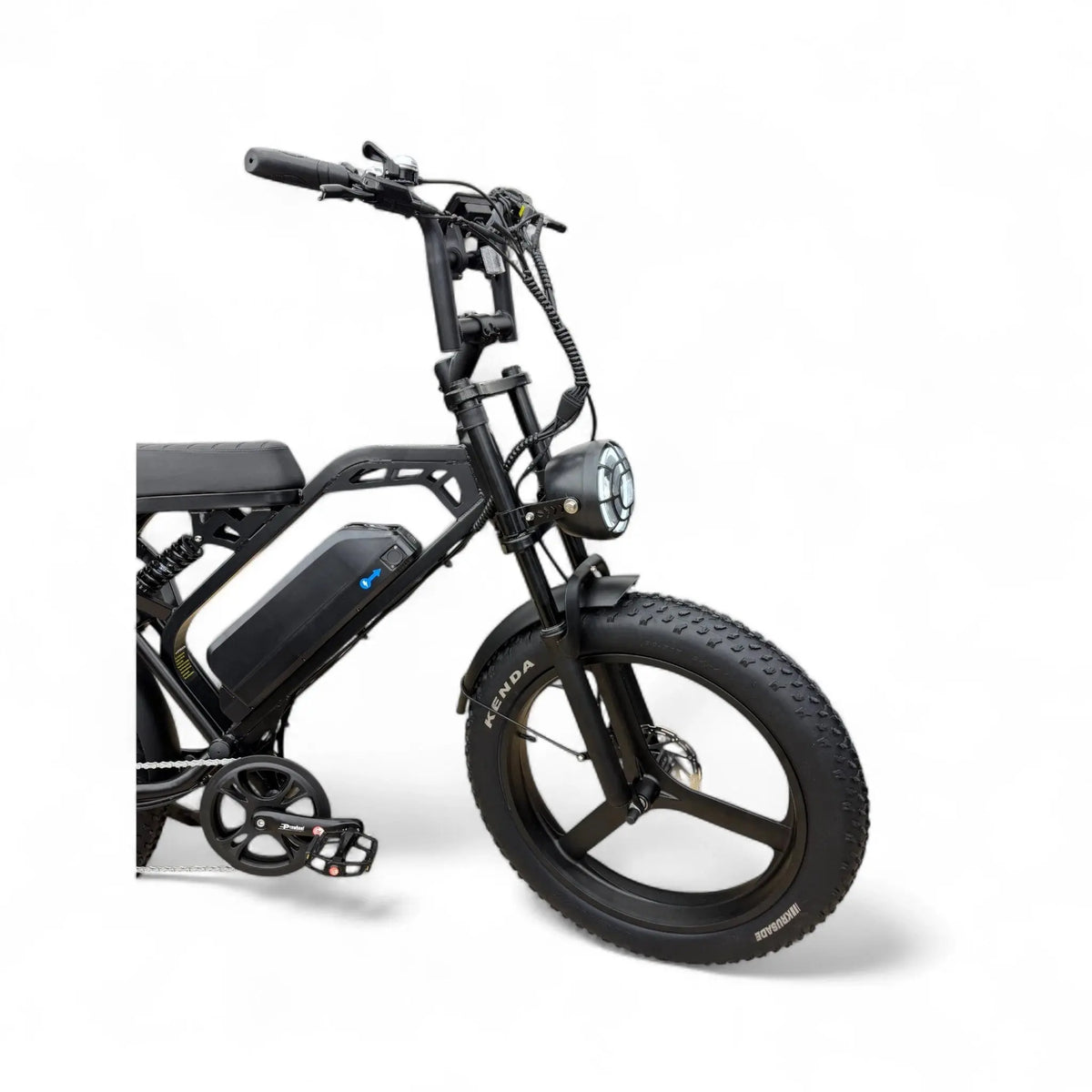QmWheel V20 Pro Max 24inch Fatbike – Zwart – 250W – Hydraulische Remmen - AE-trading