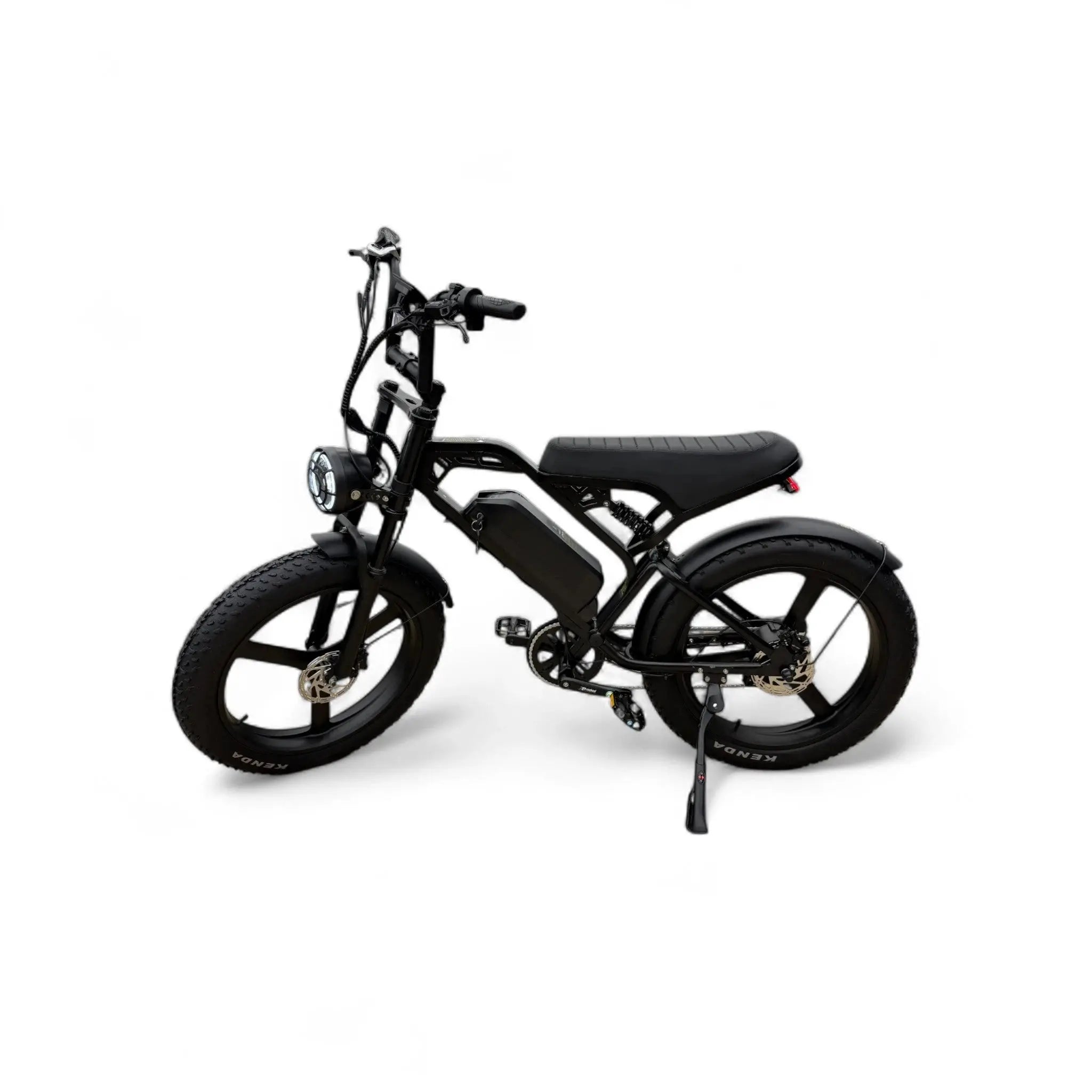 QmWheel V20 Pro Max 24inch Fatbike – Zwart – 250W – Hydraulische Remmen - AE-trading