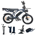 QmWheel V20 Pro Skinnybike – Donkergrijs – Inclusief Accessoiresset - AE-trading