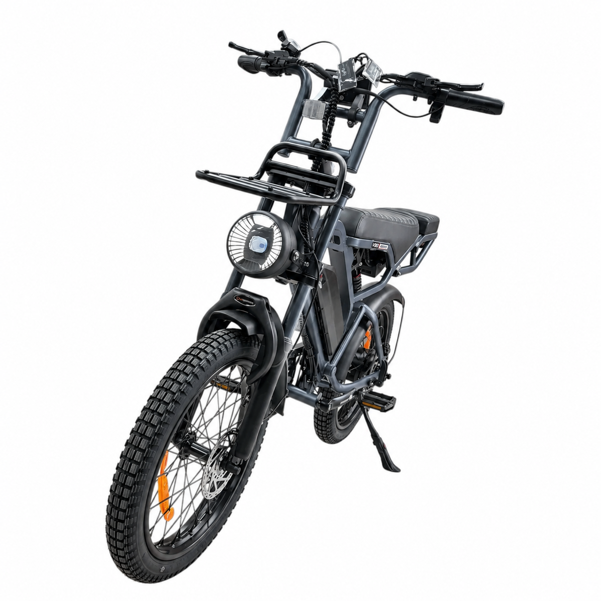 QmWheel V20 Pro Skinnybike – Donkergrijs – Inclusief Accessoiresset - AE-trading