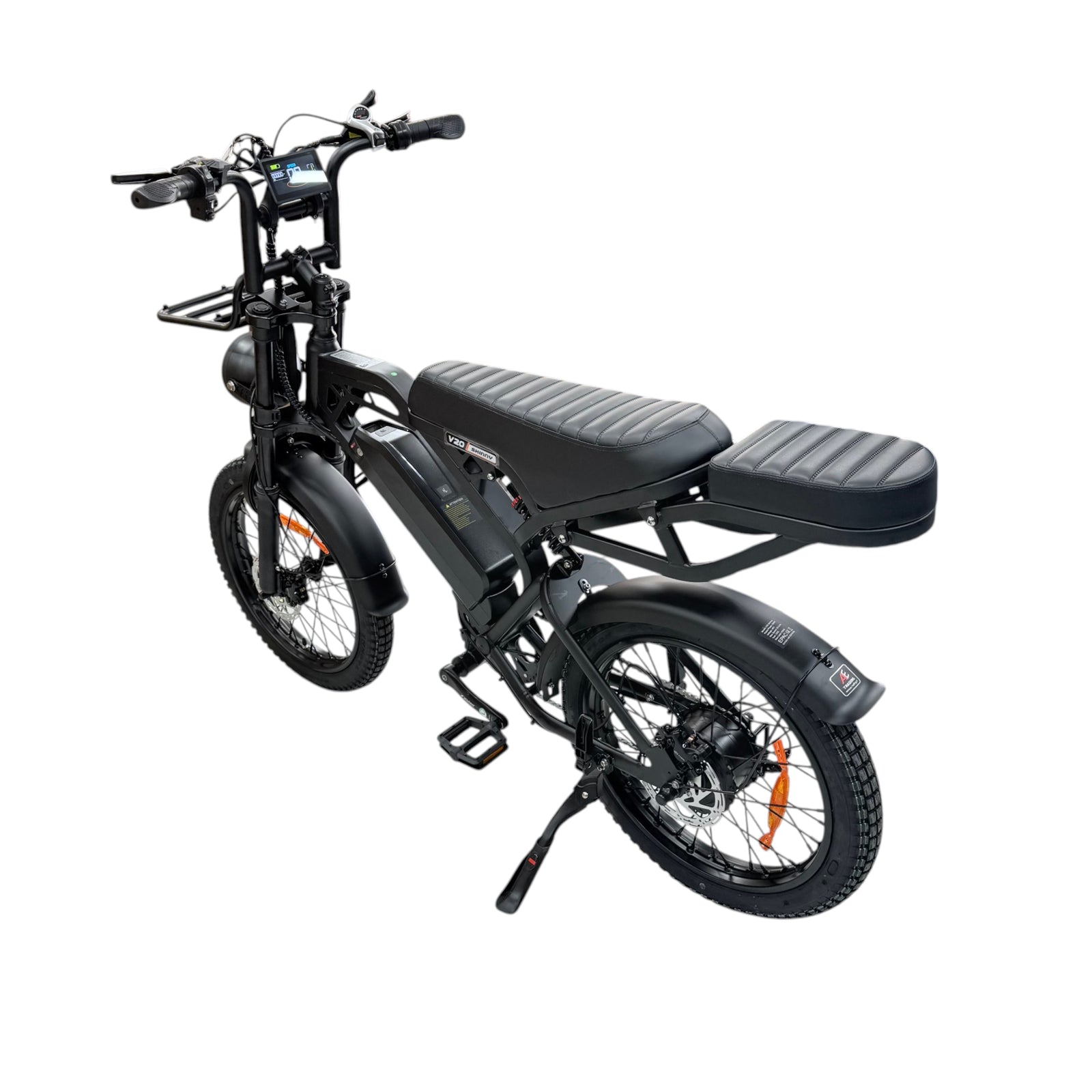 QmWheel V20 Pro Skinnybike – Zwart – Inclusief Accessoiresset