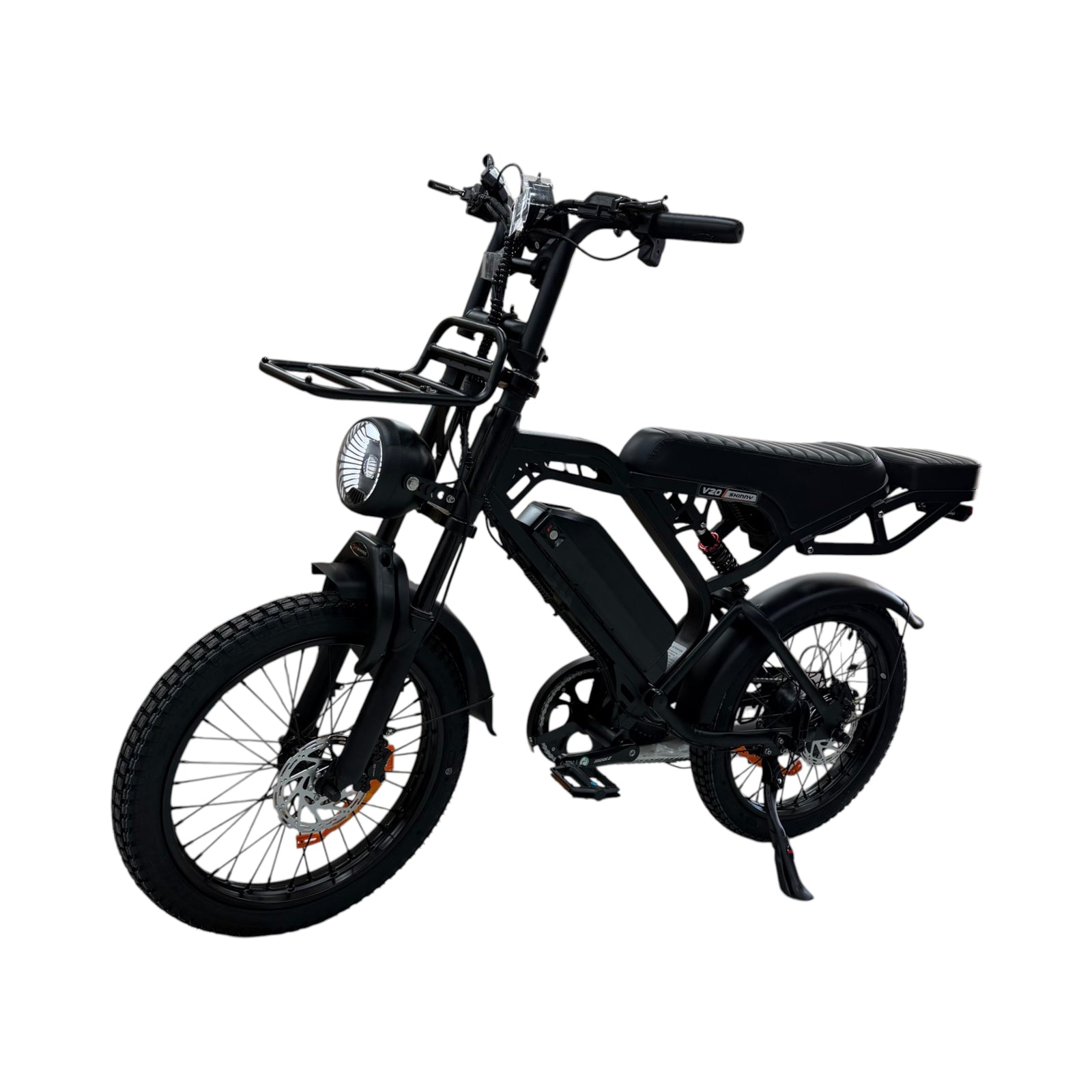 QmWheel V20 Pro Skinnybike – Zwart – Inclusief Accessoiresset