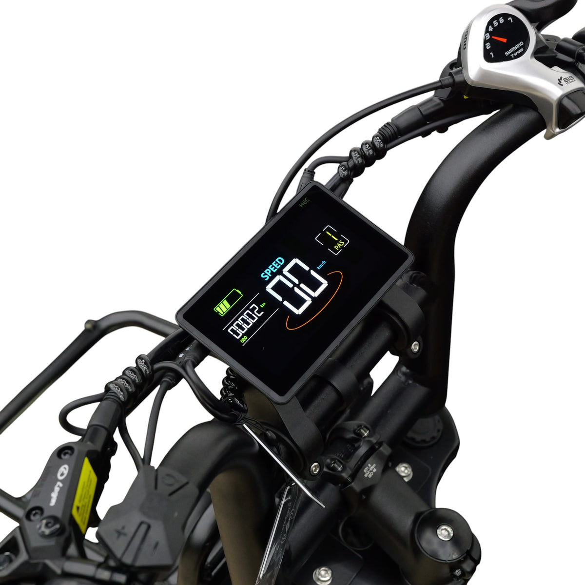 QmWheel V20 Pro fatbike — Zwart, incl. accessoireset - AE-trading