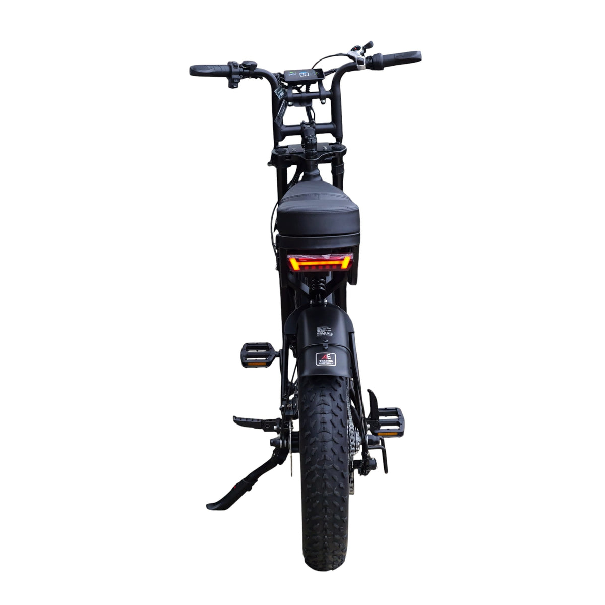 QmWheel V20 Pro fatbike — Zwart, incl. accessoireset - AE-trading