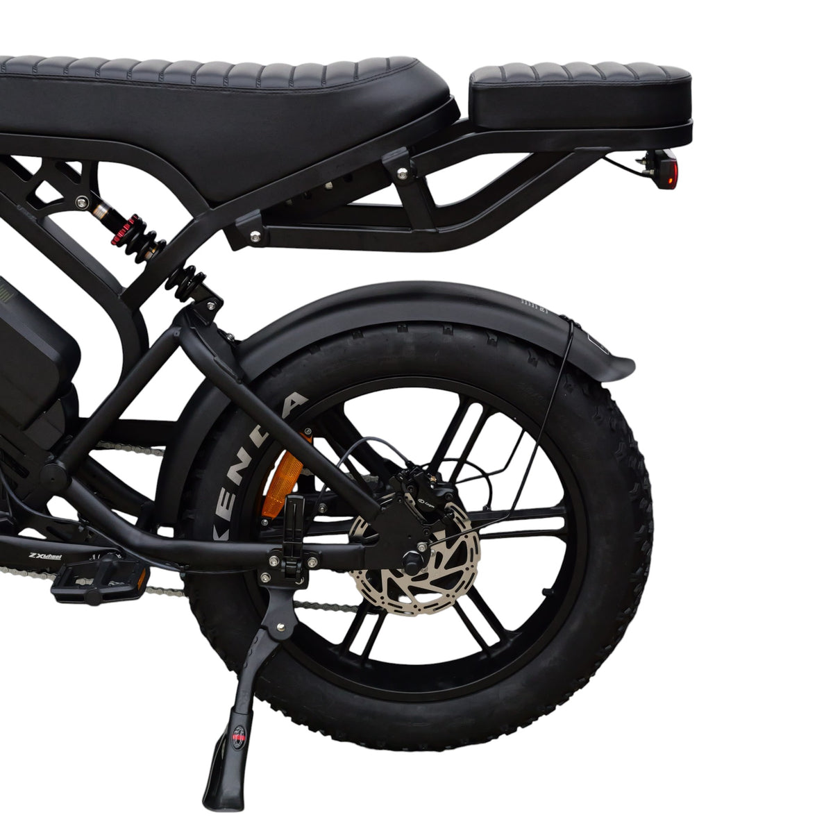 QmWheel V20 Pro fatbike — Zwart, incl. accessoireset - AE-trading