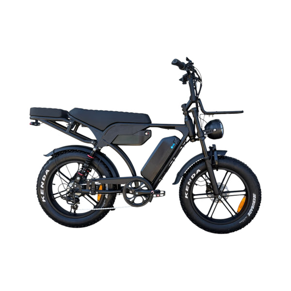 QmWheel V29 Pro Fatbike – Zwart – Dubbele Accu - AE-trading