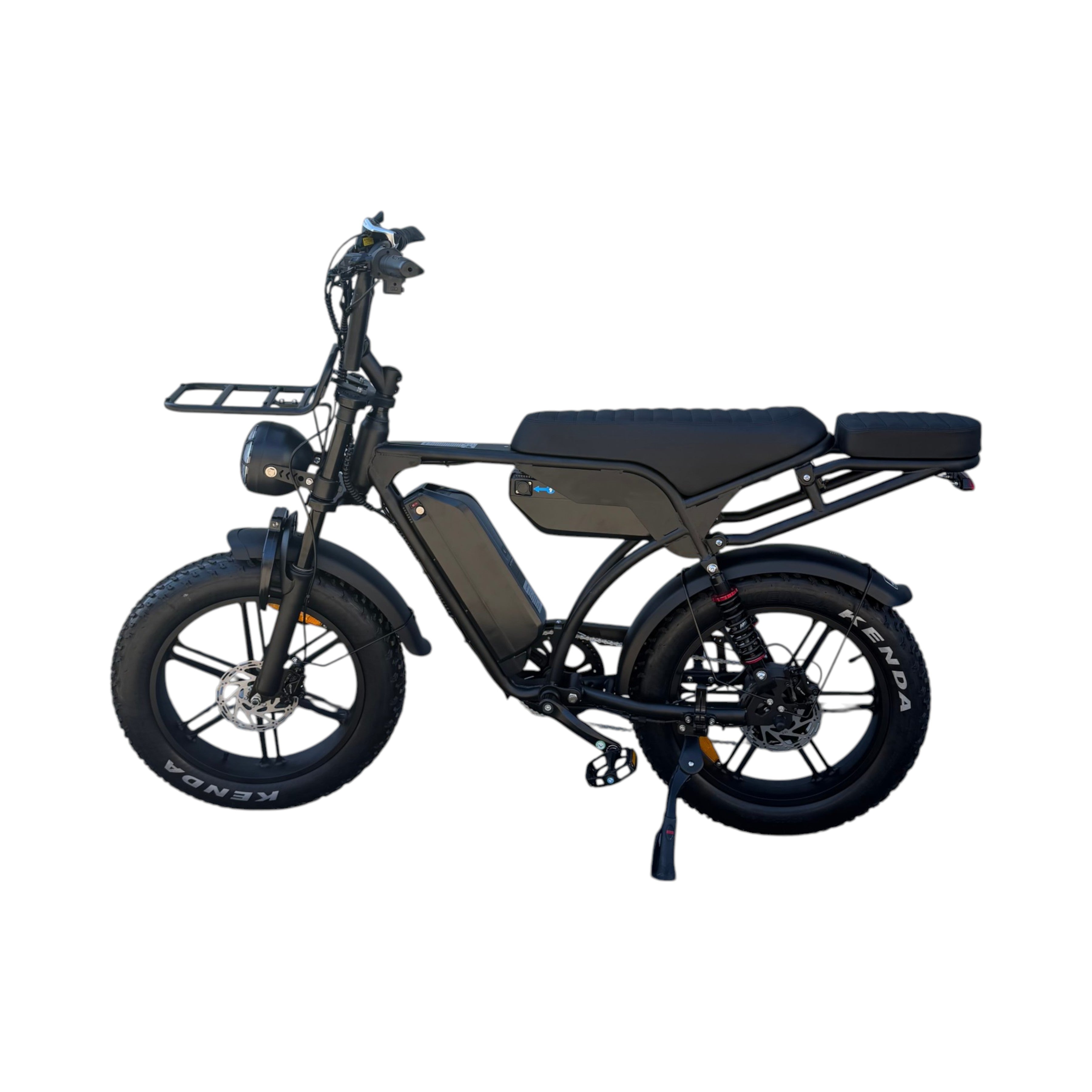 QmWheel V29 Pro Fatbike – Zwart – Dubbele Accu - AE-trading