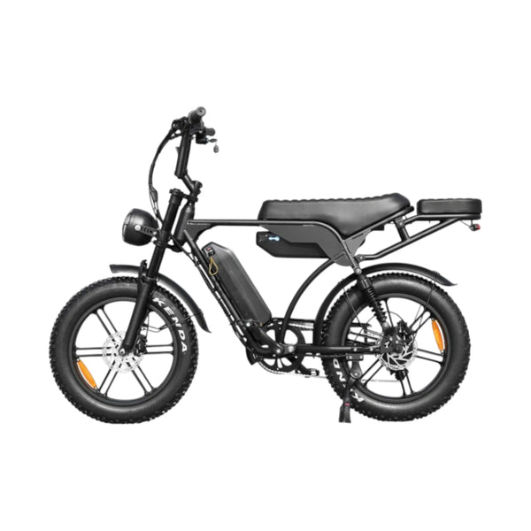 QmWheel V29 Pro Fatbike – Zwart – Dubbele Accu - AE-trading