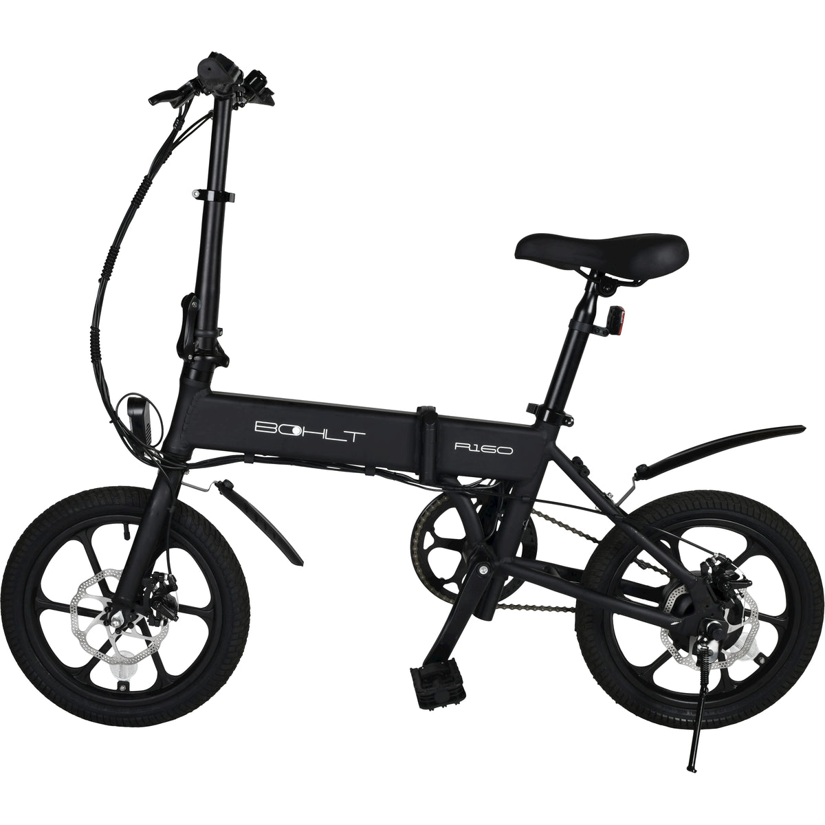 Bohlt R160 - Elektrische Vouwfiets - Zwart - AE-trading