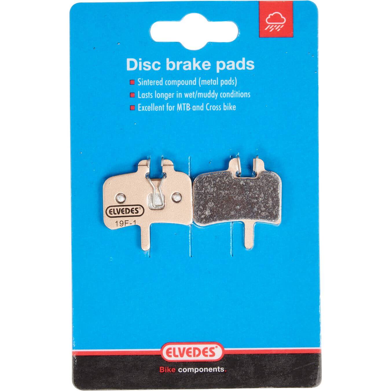 Elvedes schijfremblok Hayes/Promax sintered - AE-trading