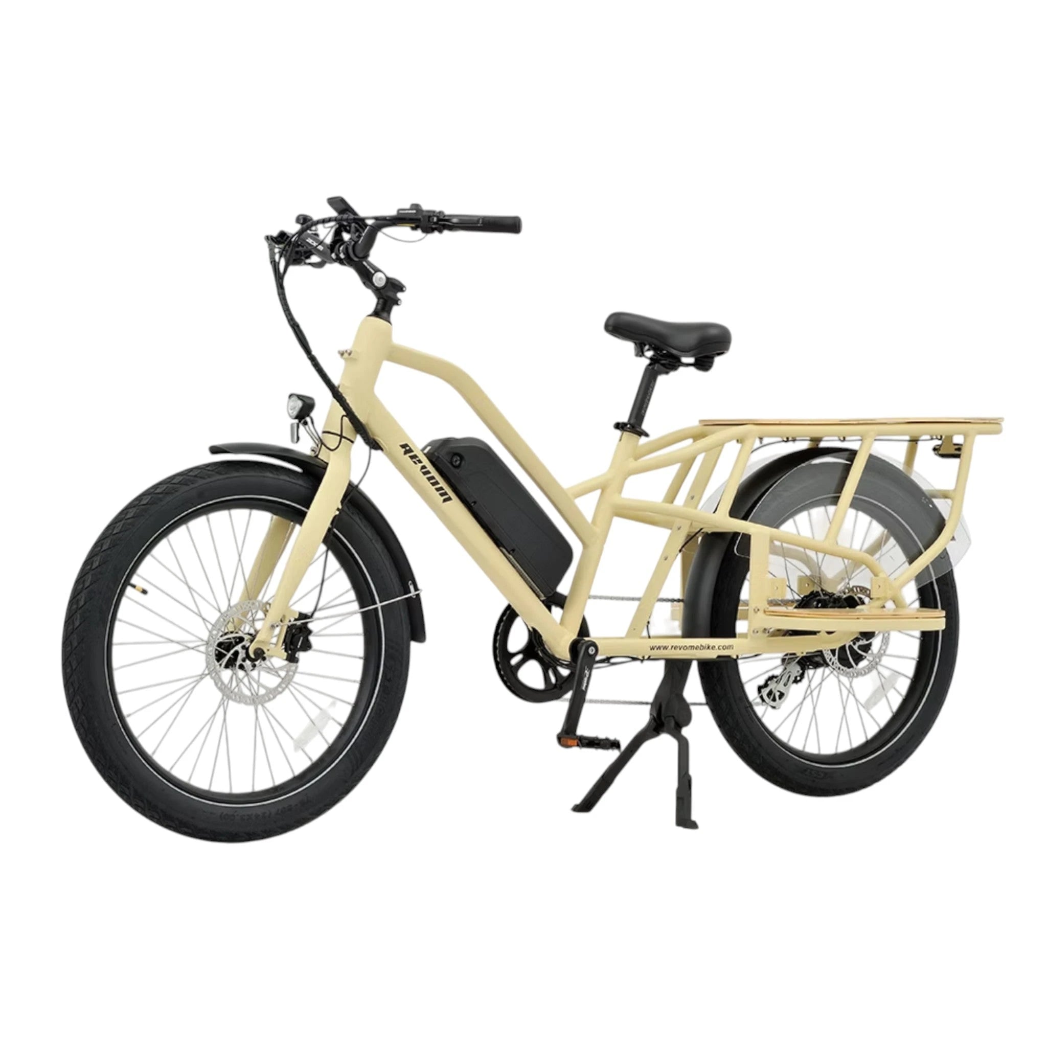 REVOM MULTI C1 - Elektrische Longtail - Mosgroen - AE-trading