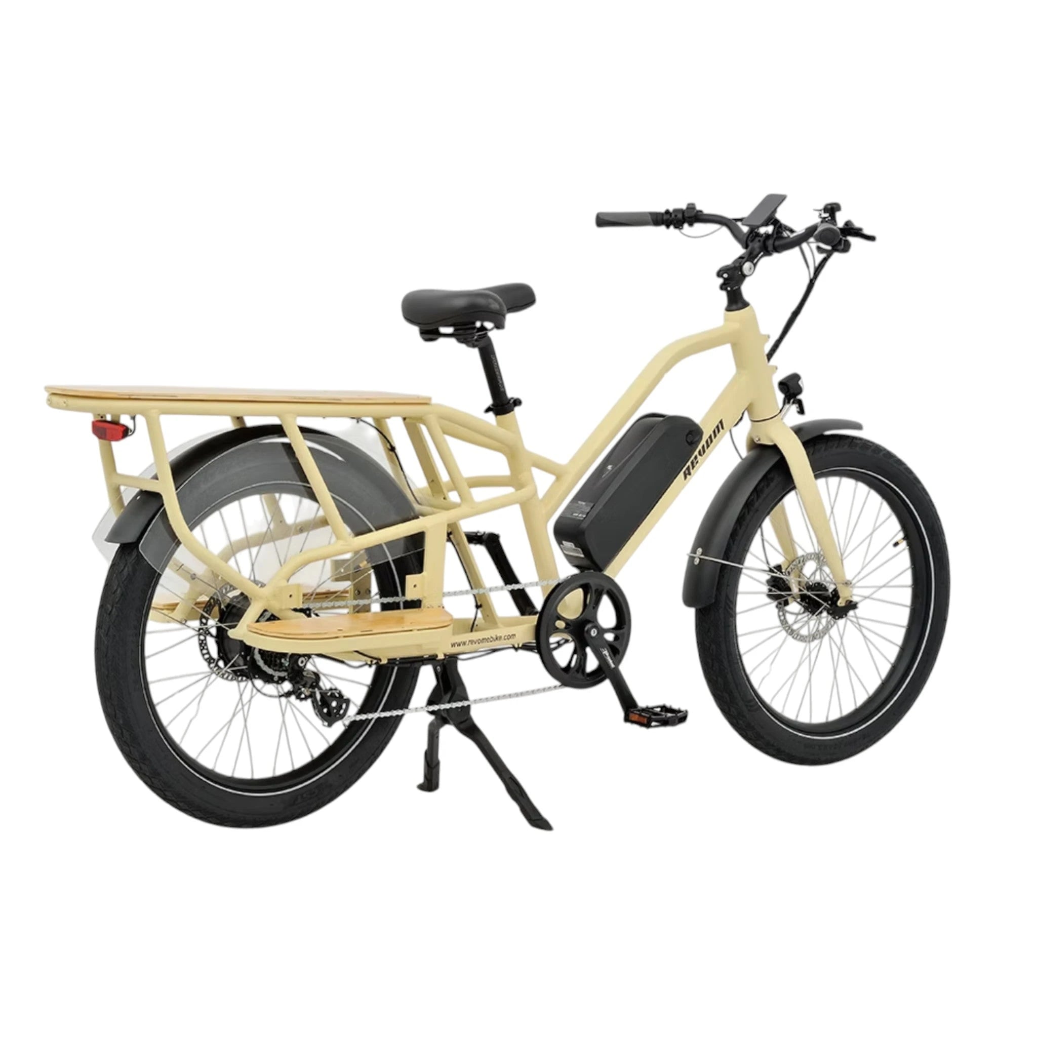REVOM MULTI C1 - Elektrische Longtail - Mosgroen - AE-trading