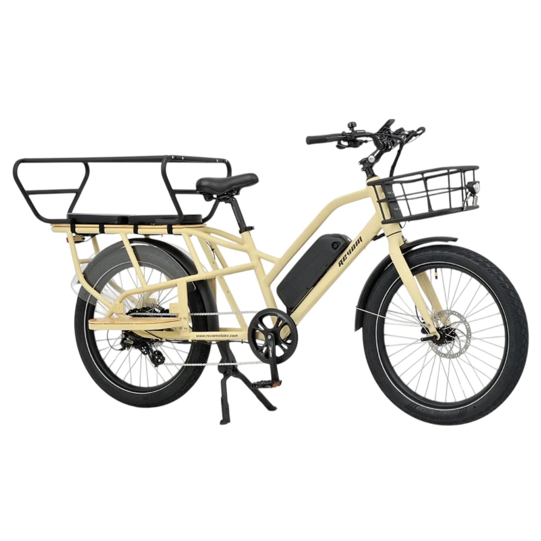 REVOM MULTI C1 - Elektrische Longtail - Mosgroen - AE-trading