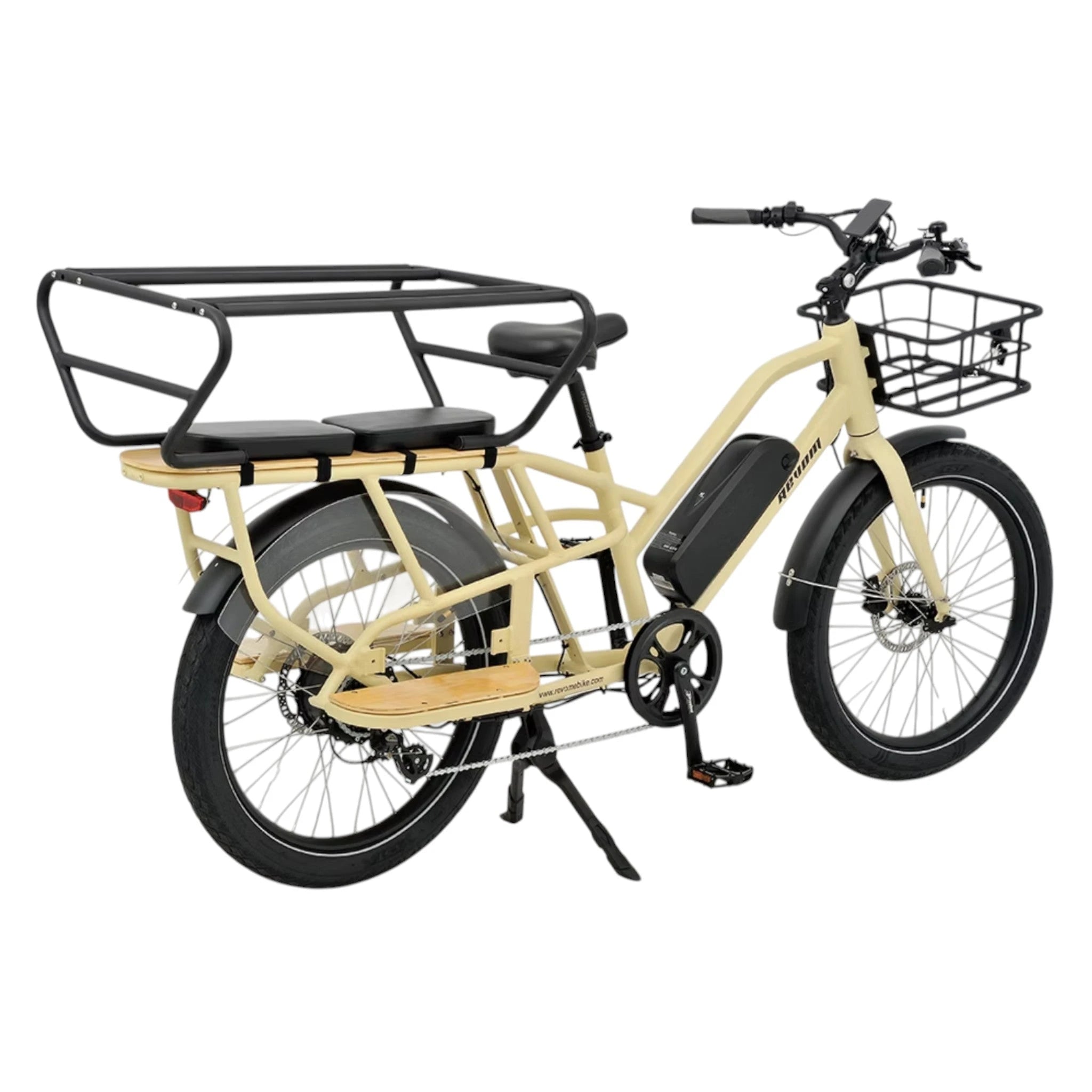 REVOM MULTI C1 - Elektrische Longtail - Mosgroen - AE-trading