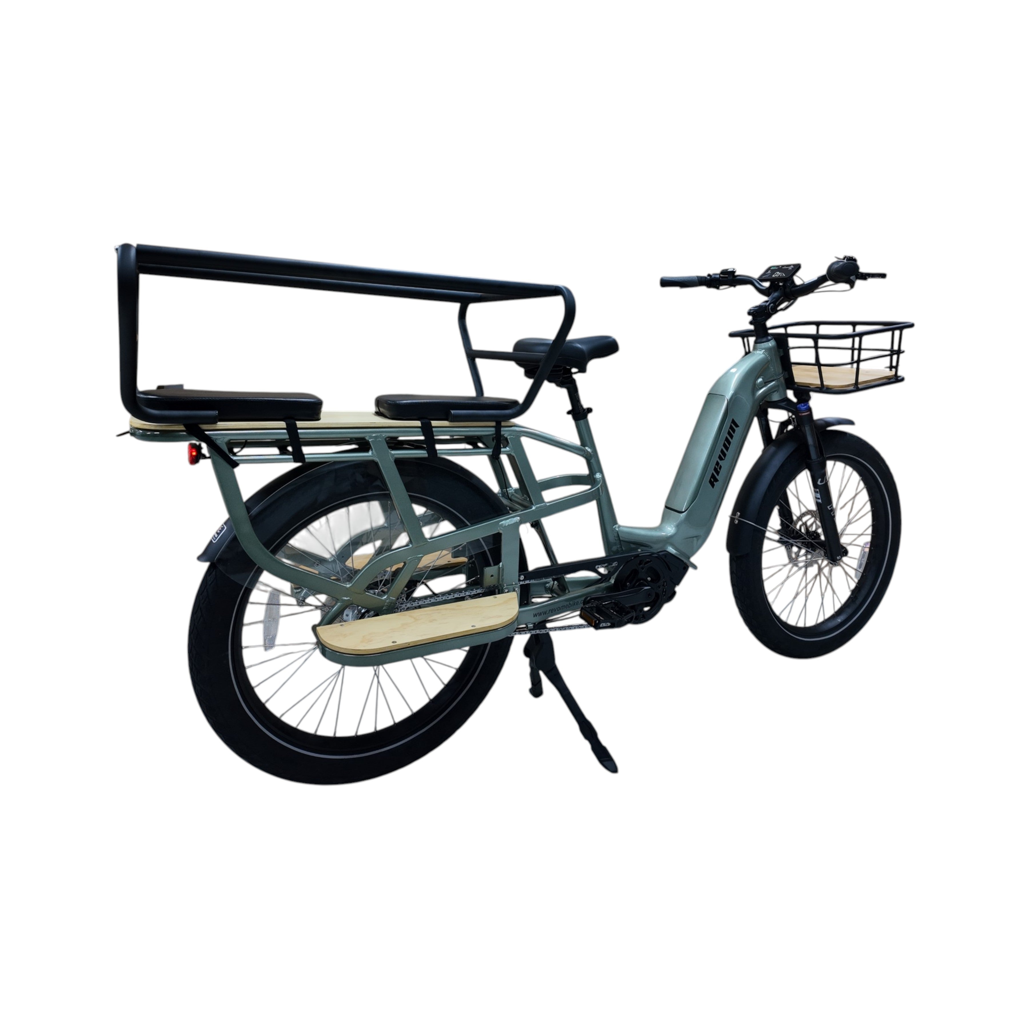 REVOM MULTI C2 - Elektrische Longtail - Groen - AE-trading