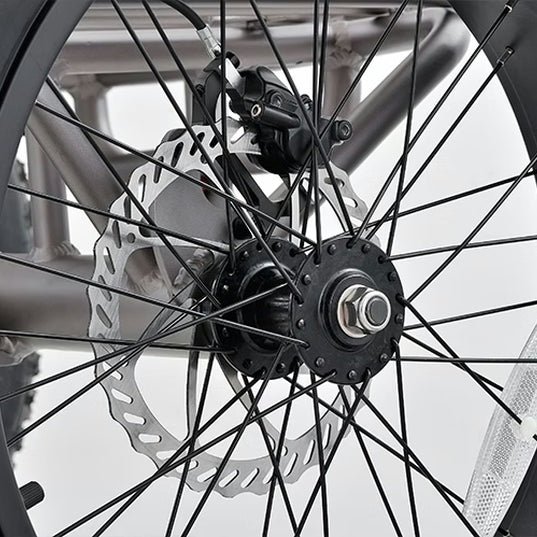 REVOM Mover T1 – 720Wh – Elektrische Driewieler Cargo E-bike - Rood - AE-trading