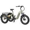REVOM Mover T2 – 720Wh – Elektrische Driewieler Cargo E-bike Olive Green - AE-trading