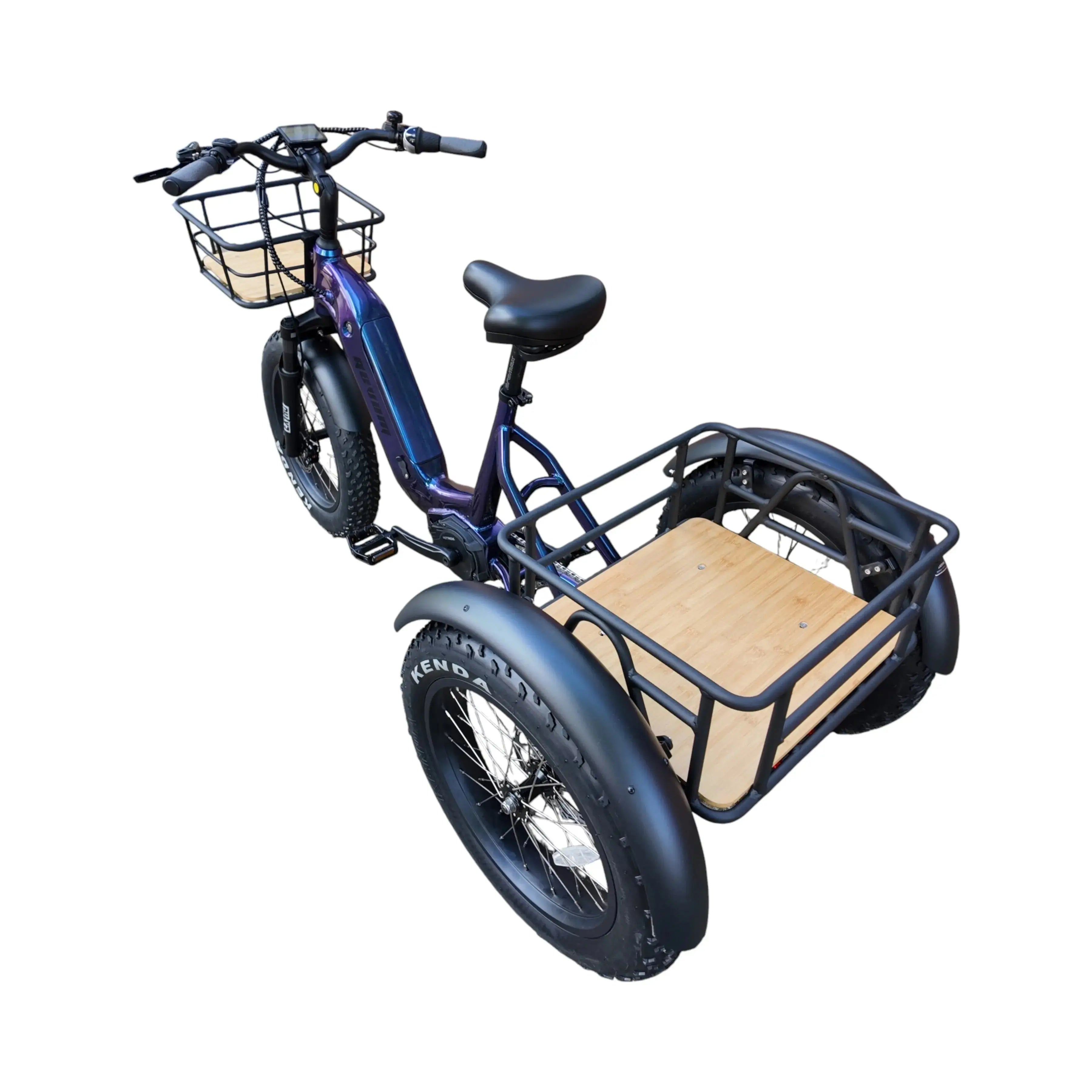 REVOM Mover T3 - Elektrische Driewieler - Donkerblauw - AE-trading