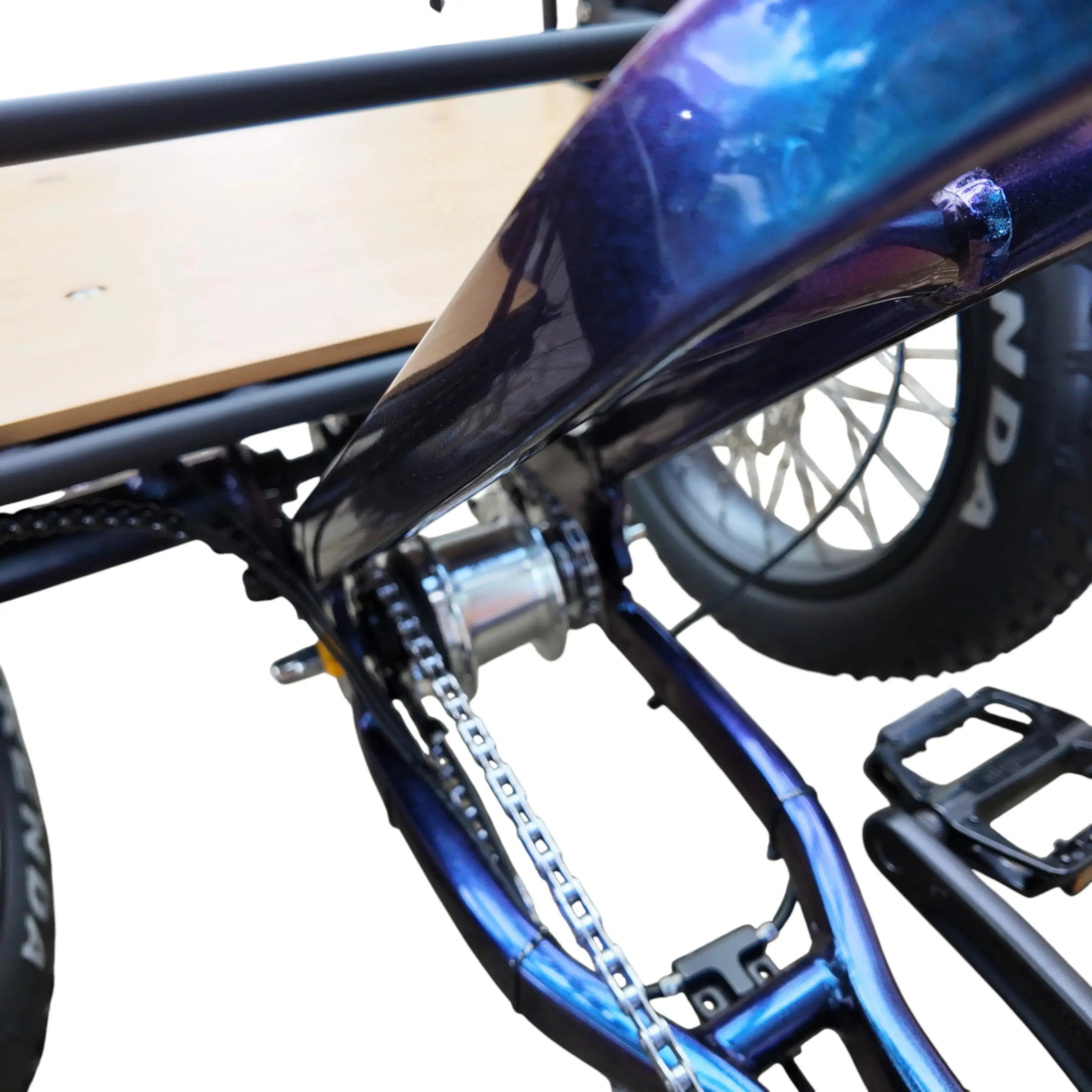 REVOM Mover T3 - Elektrische Driewieler - Donkerblauw - AE-trading