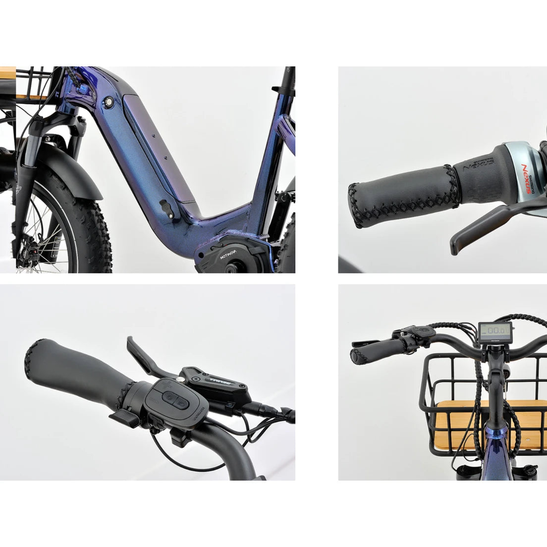 REVOM Mover T3 Elektrische Driewieler Fiets Donkerblauw - AE-trading