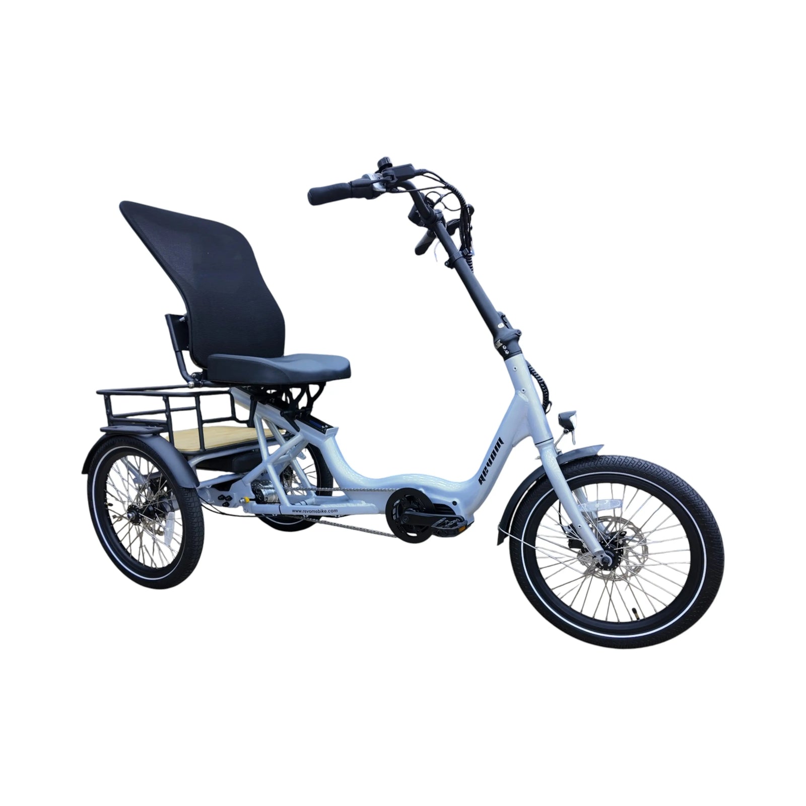 REVOM Mover T4 - Elektrische Driewieler - Wit - AE-trading