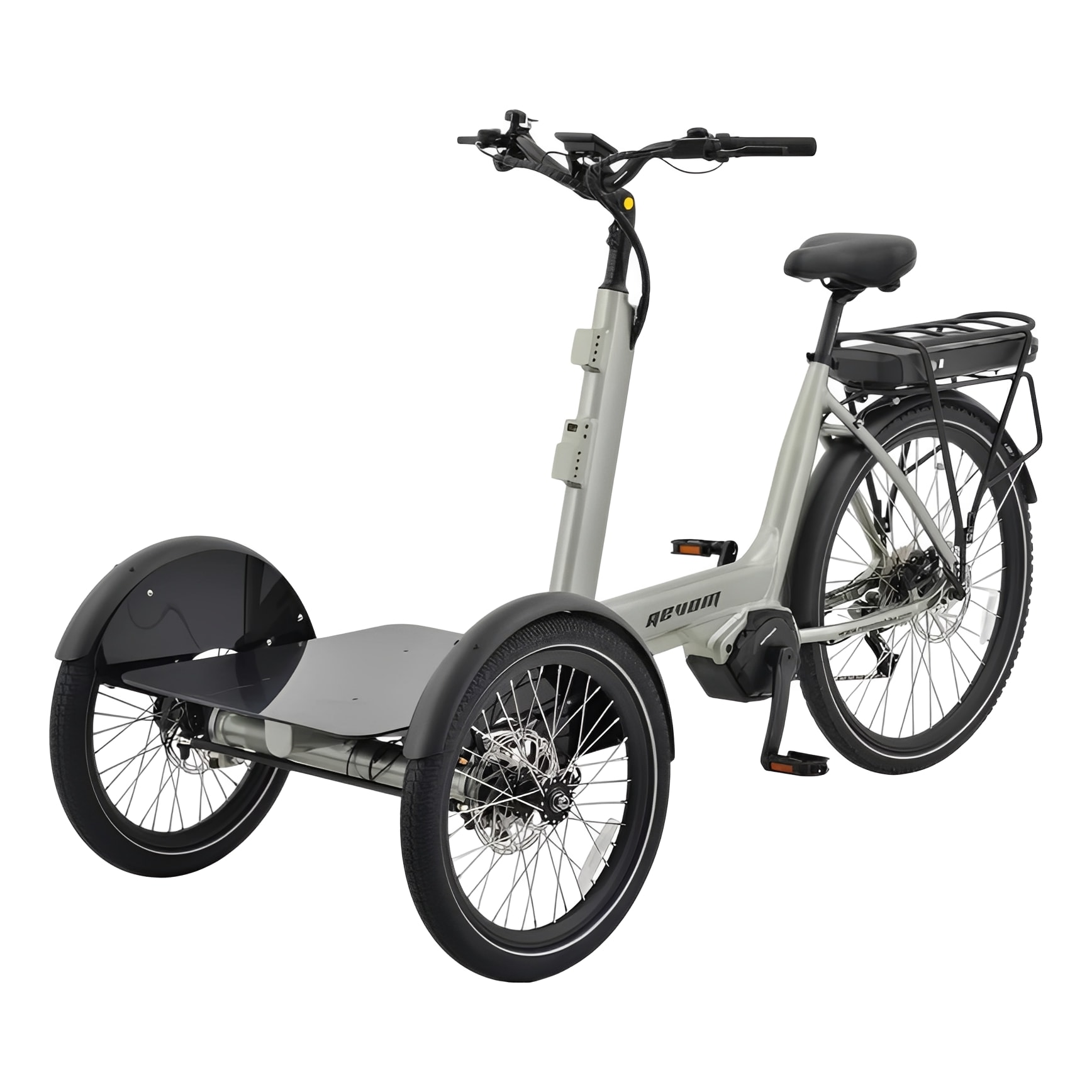 REVOM Mover T5 Elektrische Driewieler Fiets Met Passagierszit - AE-trading