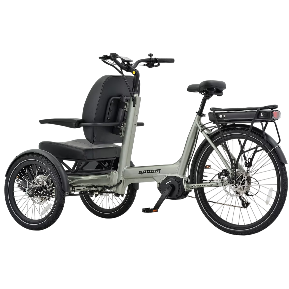 REVOM Mover T5 Elektrische Driewieler Fiets Met Passagierszit - AE-trading