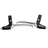 Saccon remgreep set L211 canti/rollerbrake zwart/zilver - AE-trading
