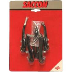 Saccon V-brake set voor + achter zwart - AE-trading