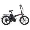 RKS MX25 Pro - Elektrische Vouwfiets - Mat Zwart - 20x1.95 inch - Accu 36V (8Ah) - 250W Motor - Shimano 6 Versnellingen - AE-trading