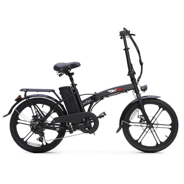 RKS MX25 Pro - Elektrische Vouwfiets - Mat Zwart - 20x1.95 inch - Accu 36V (8Ah) - 250W Motor - Shimano 6 Versnellingen - AE-trading