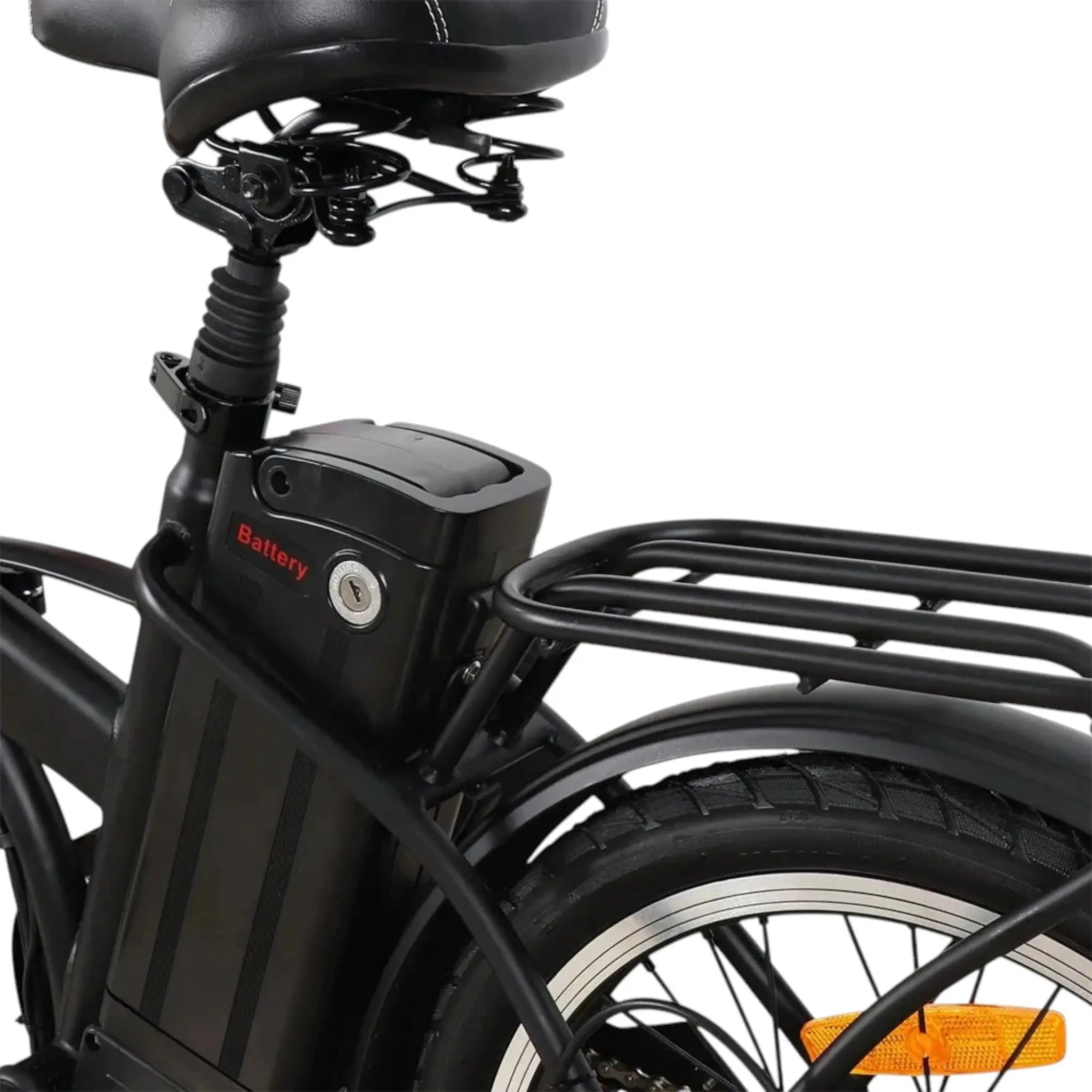 RKS MX25 Pro - Elektrische Vouwfiets - Mat Zwart - 20x1.95 inch - Accu 36V (8Ah) - 250W Motor - Shimano 6 Versnellingen - AE-trading