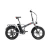 RKS Nero M - Elektrische Vouwfiets - Nardo Grijs - 20x4.5 inch - Accu 48V ( 12.5Ah) - 250W Motor - Shimano 7 Versnellingen - Hydraulische Remmen - AE-trading