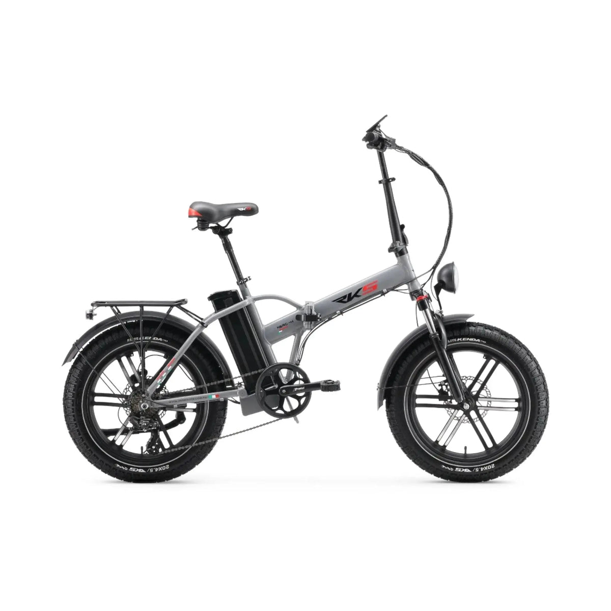 RKS Nero M - Elektrische Vouwfiets - Nardo Grijs - 20x4.5 inch - Accu 48V ( 12.5Ah) - 250W Motor - Shimano 7 Versnellingen - Hydraulische Remmen - AE-trading