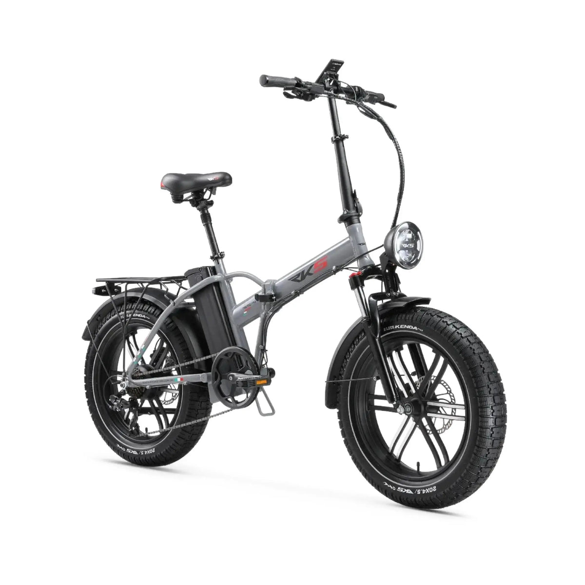 RKS Nero M - Elektrische Vouwfiets - Nardo Grijs - 20x4.5 inch - Accu 48V ( 12.5Ah) - 250W Motor - Shimano 7 Versnellingen - Hydraulische Remmen - AE-trading