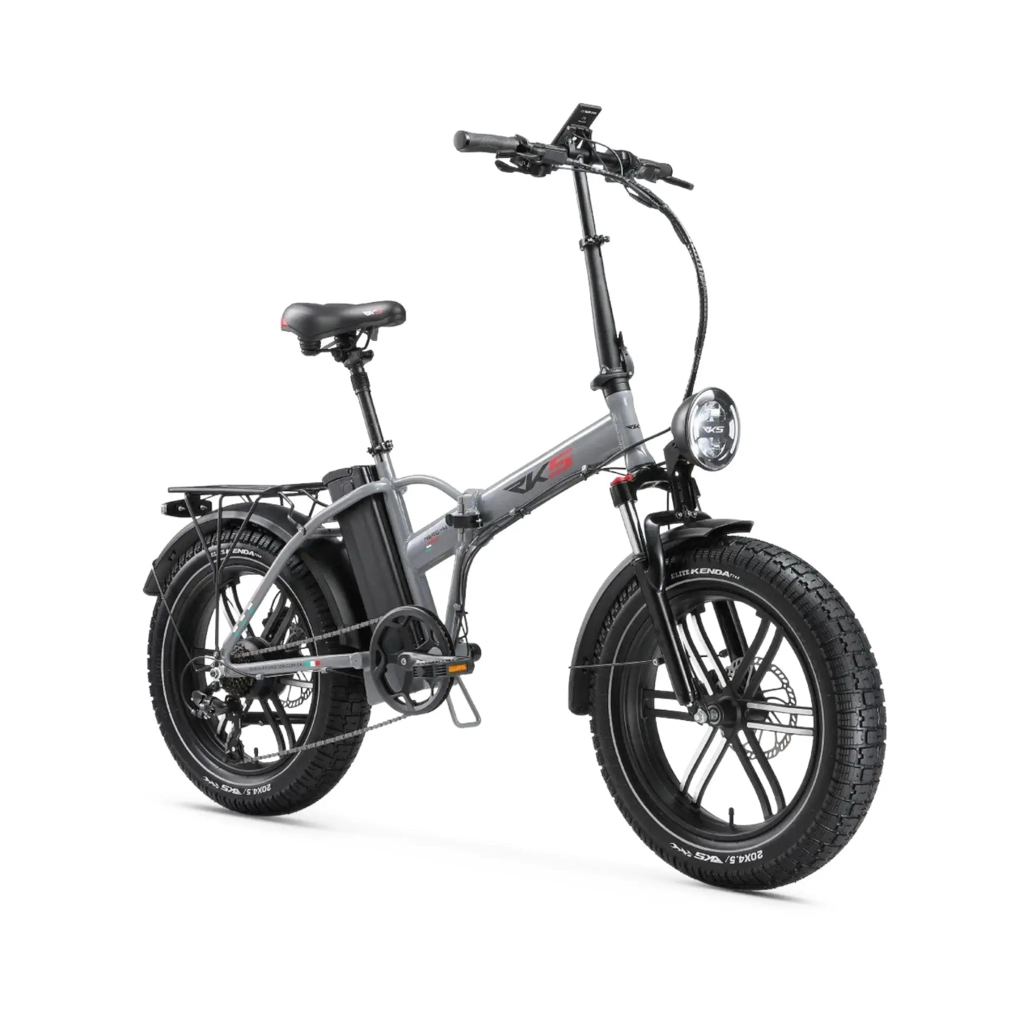 RKS Nero M - Elektrische Vouwfiets - Nardo Grijs - 20x4.5 inch - Accu 48V ( 12.5Ah) - 250W Motor - Shimano 7 Versnellingen - Hydraulische Remmen - AE-trading