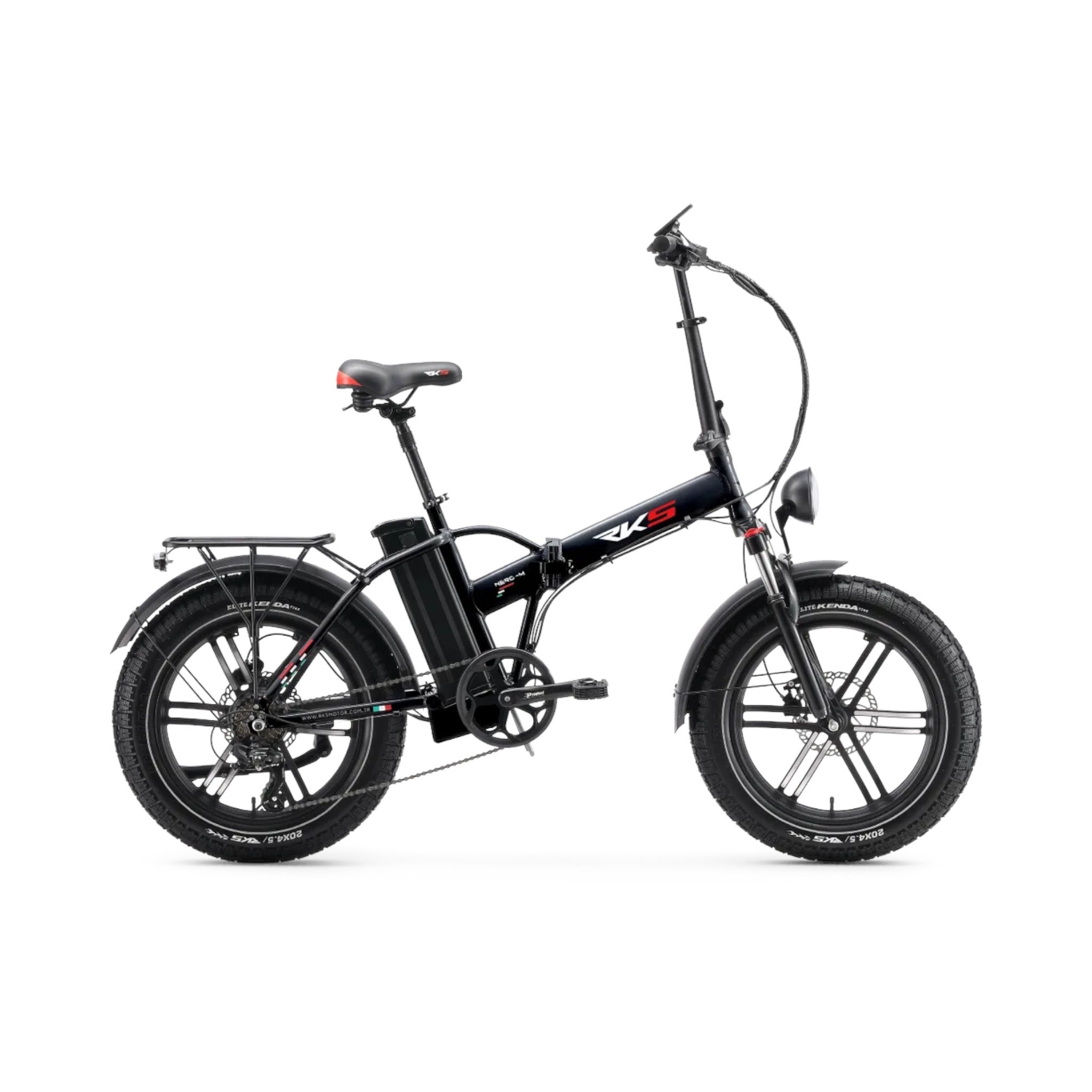 RKS Nero M - Elektrische Vouwfiets - Zwart - 20x4.5 inch - Accu 48V 12.5Ah - 250W Motor - Shimano 7 Versnellingen - Hydraulische Remmen