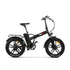 RKS RS III Pro - Elektrische Vouwfiets - Zwart - 20x4 inch - Accu 36V (10Ah) - 250W Motor - Shimano 7 Versnellingen - Mechanische Remmen - AE-trading