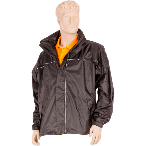 Mirage Rainfall regenjack Luxury S zwart - AE-trading