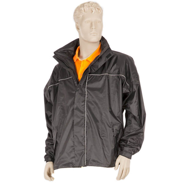 Mirage Rainfall regenjack Luxury L zwart - AE-trading