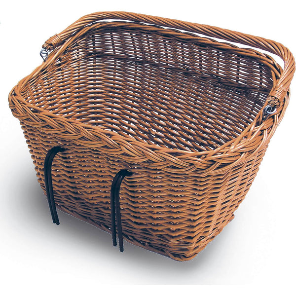 Basil mand riet Dublin vierkant buik 46L 49x35x27cm - AE-trading